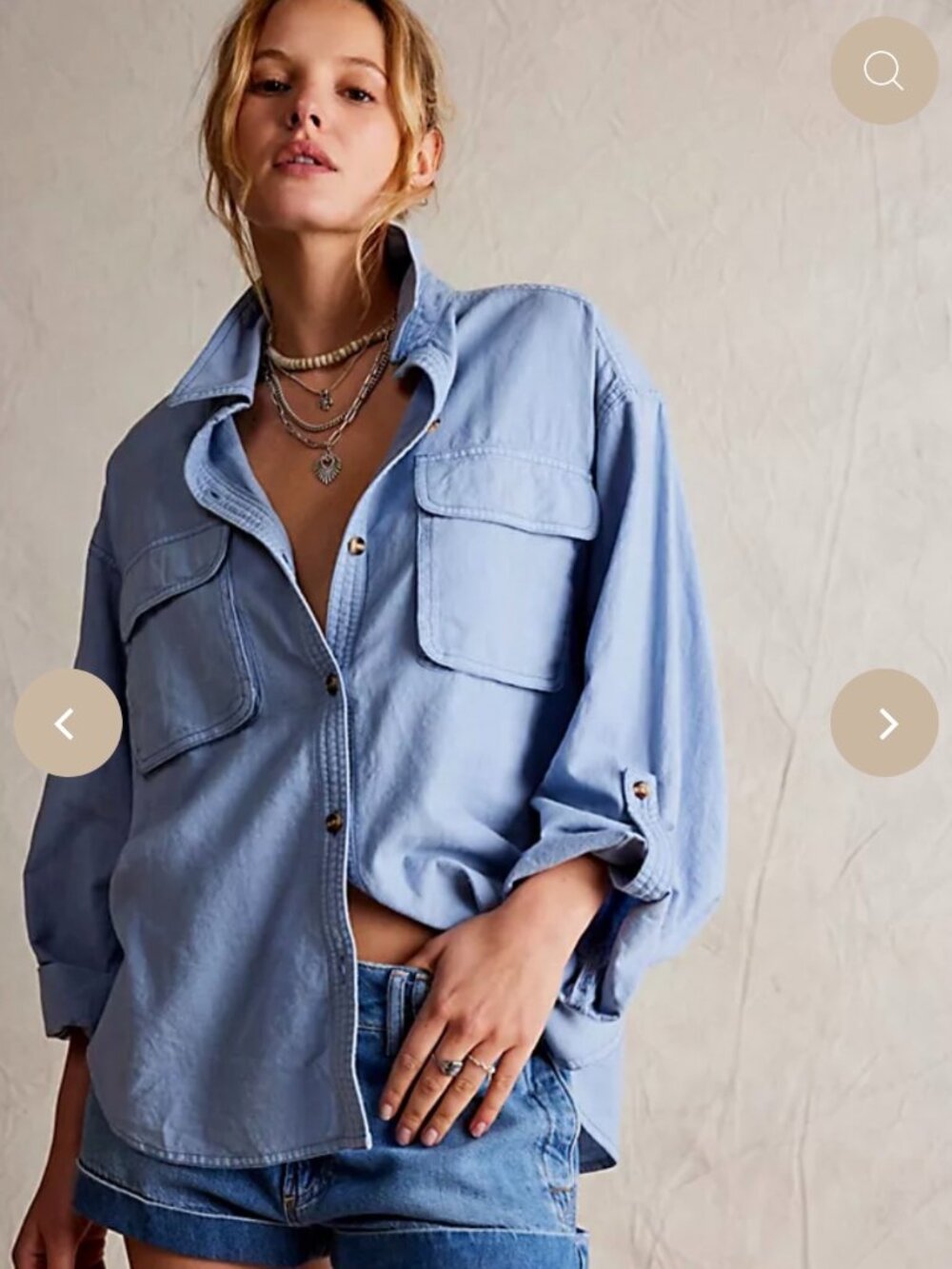 NWT Free People-We The Free Made for Sun Shirt